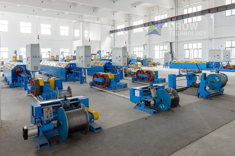 Wire rope production equipment